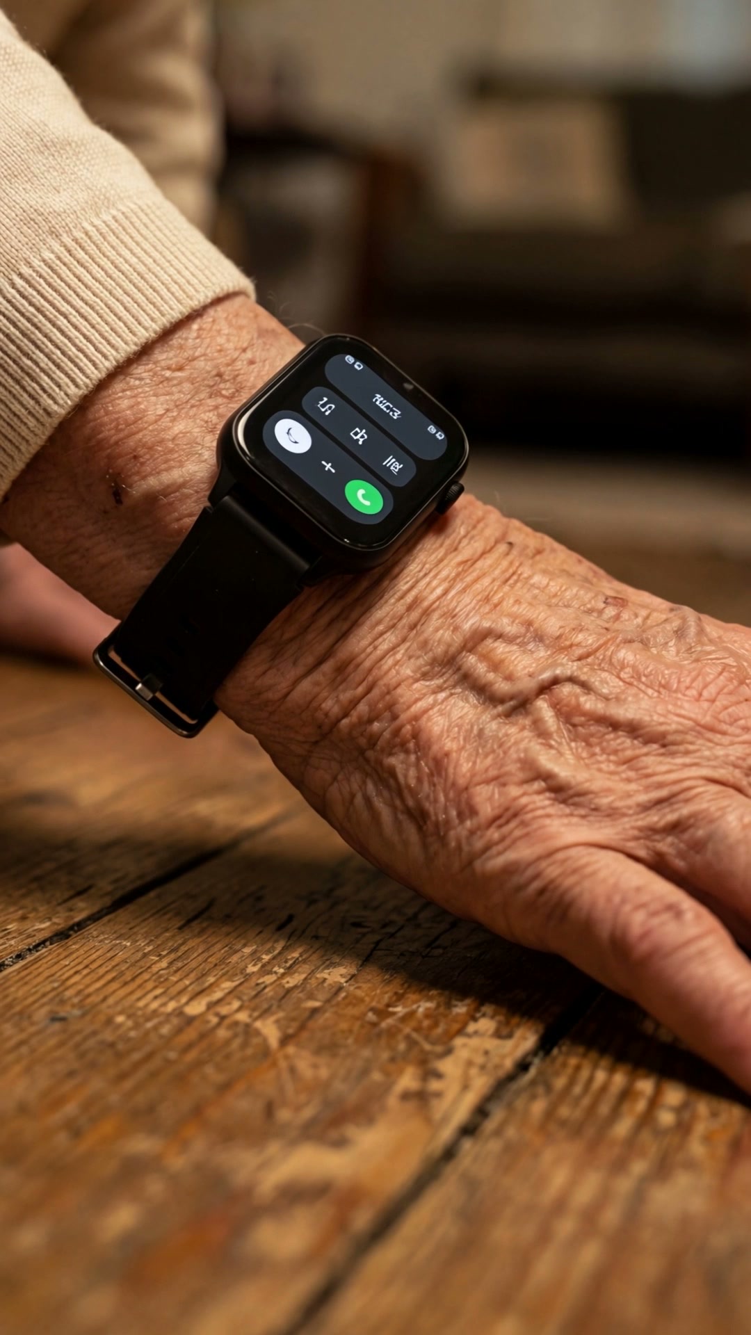 El reloj de Carmen llamando automáticamente